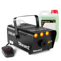 BeamZ S700-LED Nebelmaschine mit Flammeneffekt & 2L Nebelfluid – 700W