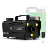 BeamZ S553L Nebelmaschine mit LEDs – 5L Nebelfluid – 3 RGB LEDs – 550W