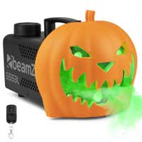 BeamZ Halloween Nebelmaschine - Kürbiskopf mit LED-Lichteffekten - Für Halloween-Partys