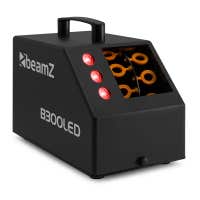 BeamZ B300LED Seifenblasenmaschine - ideal für Partys - mit RGB LEDs und Fernbedienung - Schwarz