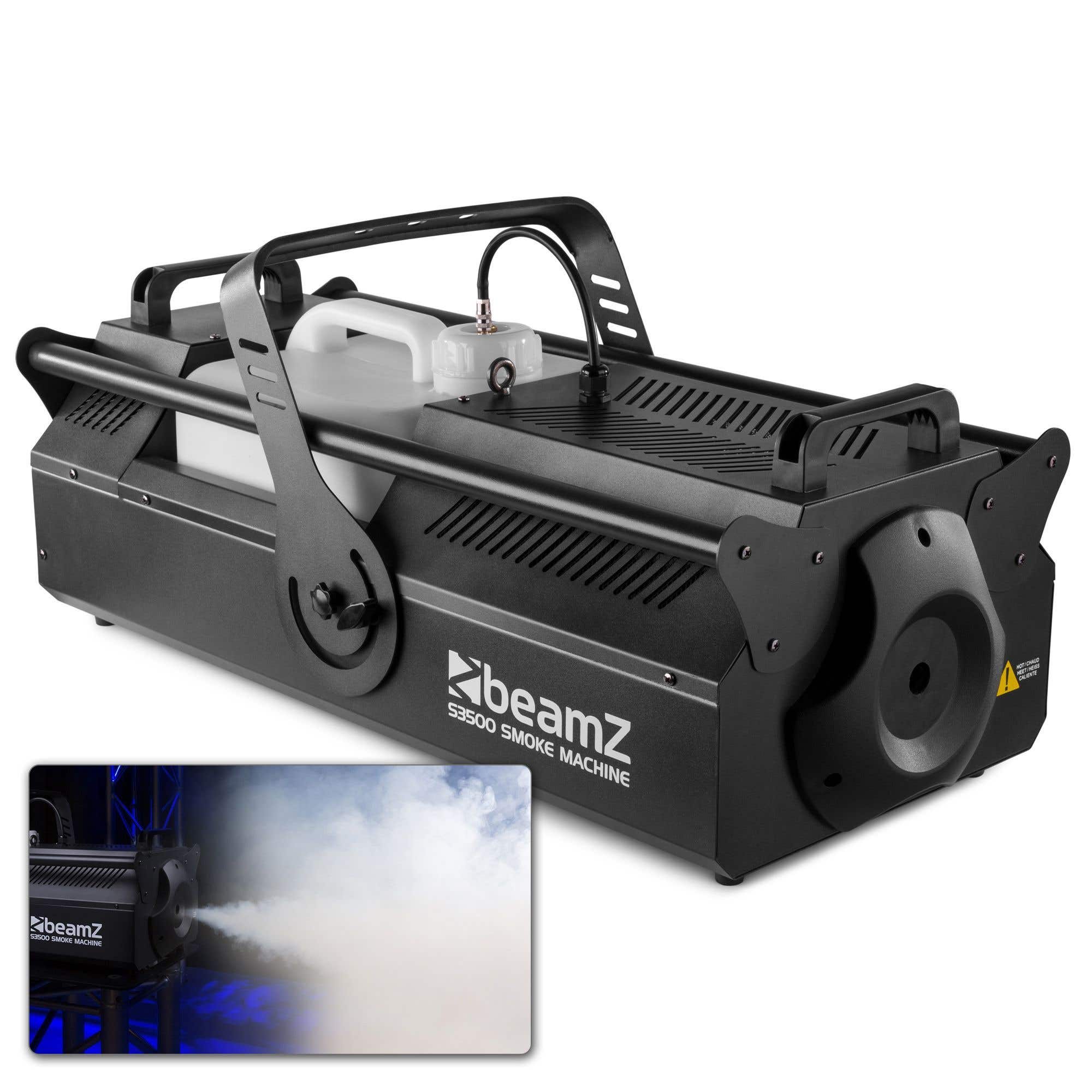 BeamZ S3500 Nebelmaschine 3500 Watt, DMX und Funkfernsteuerung