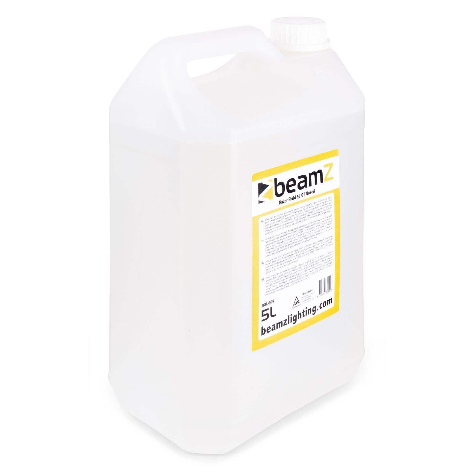 BeamZ Hazer Fluid auf Ölbasis – 5 Liter