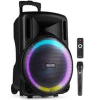 Fenton FT15LED MK2 Bluetooth Musikbox 15" - 800 Watt
