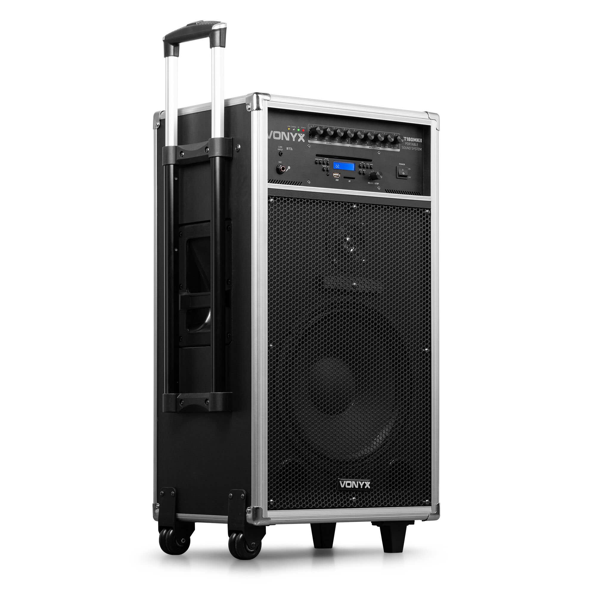 Vonyx ST180 mobiles Soundsystem mit Bluetooth, CD und USB