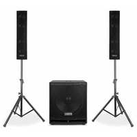 Vonyx VX880BT 2.1 aktives 1000-W-Soundsystem mit Bluetooth
