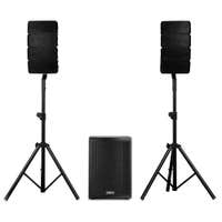 Vonyx VX915 PA Anlage - Line Array Lautsprecher & 15 Zoll aktivem Subwoofer - 1400W