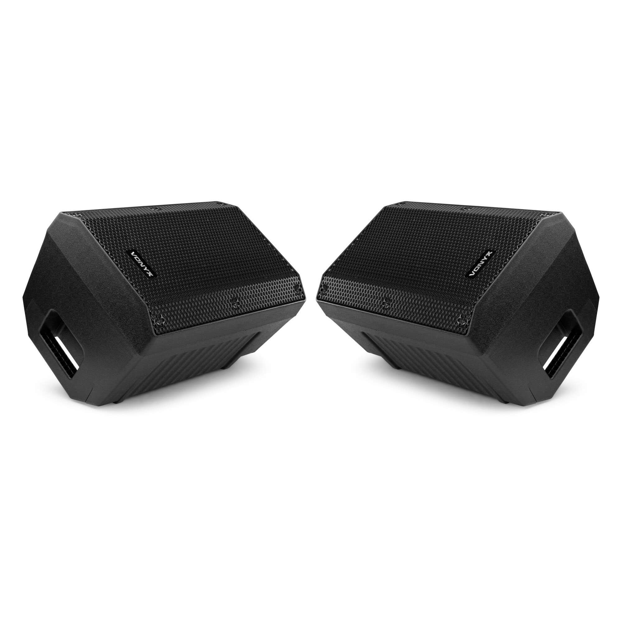 Vonyx VSA08 Bühnenmonitor Lautsprecher Set  - aktiv - 250W - 8 Zoll