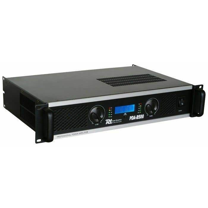 Power Dynamics PDA-B500 Professioneller PA-Verstärker 500 W RMS Stereo oder Bridge