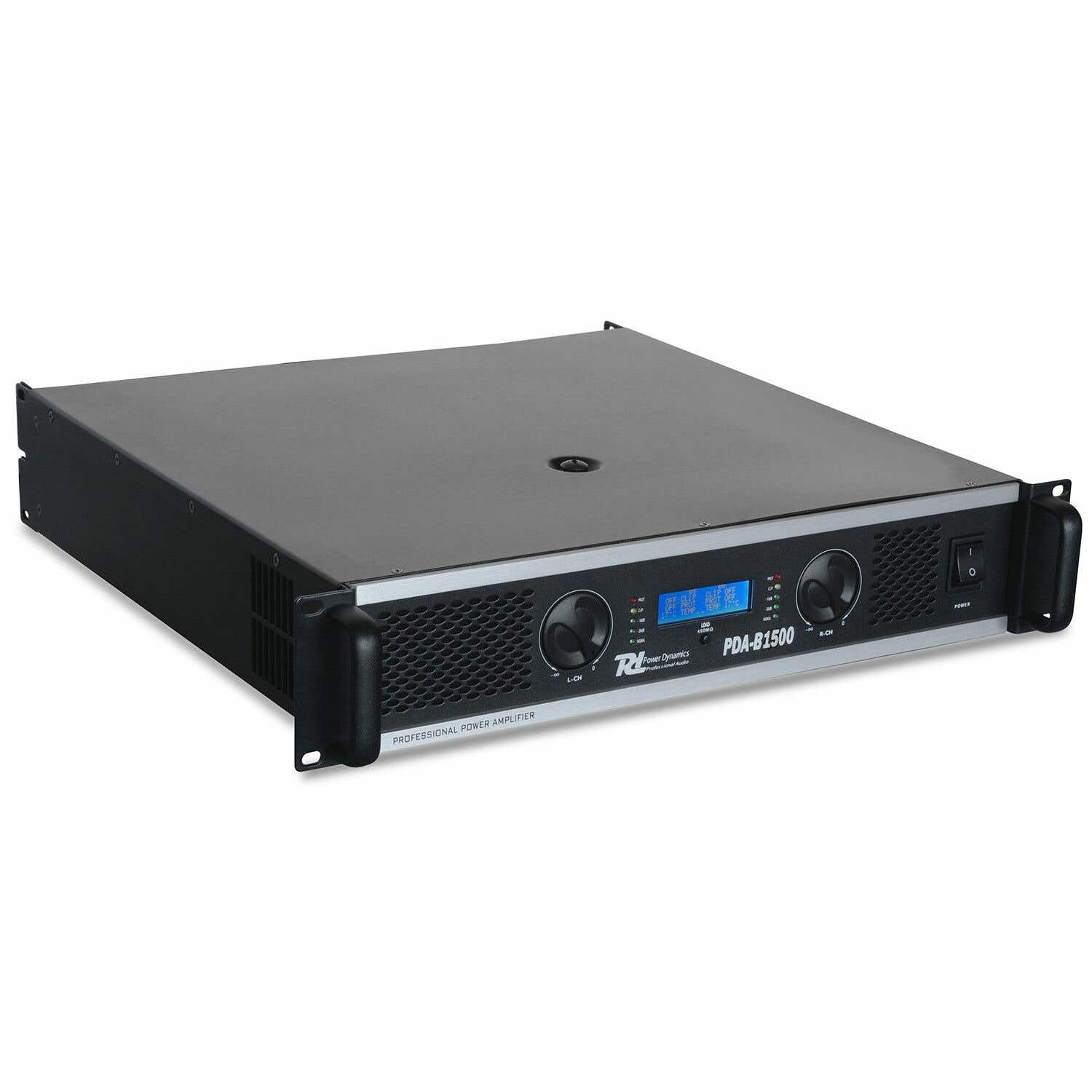 B-Ware - Power Dynamics PDA-B1500 Professioneller PA-Verstärker 1500 W RMS Stereo oder Bridge mit Hoch- und Tiefpass 