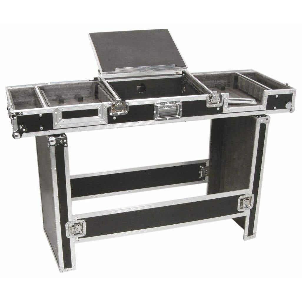 B-Ware - Power Dynamics Universal 19"-Flightcase für 8U-Mischpulte und 2 CD-Player