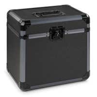 B-Ware - Vonyx RC82 Plattenkoffer - Schallplatten Aufbewahrung - 12 Zoll Vinyl - Schwarz