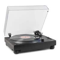 Vonyx DT3000 HiFi Plattenspieler - Riemenantrieb - Mit Audio Technica Nadel - Schwarz