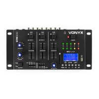 Vonyx STM3030 4-Kanal-Mischpult mit USB/SD MP3, Bluetooth und Aufnahmefunktion