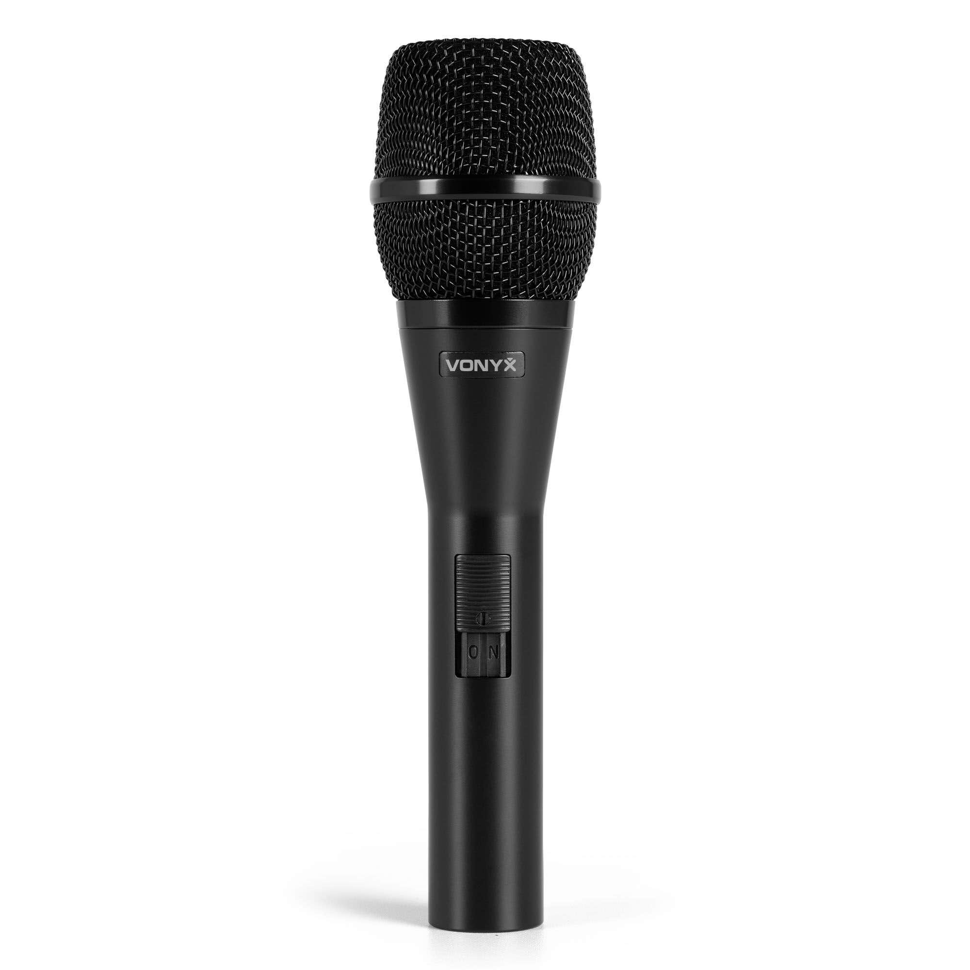Vonyx VDM09 Kondensatormikrofon – Studiomikrofon – Nierencharakteristik – 5 m Kabel und Etui
