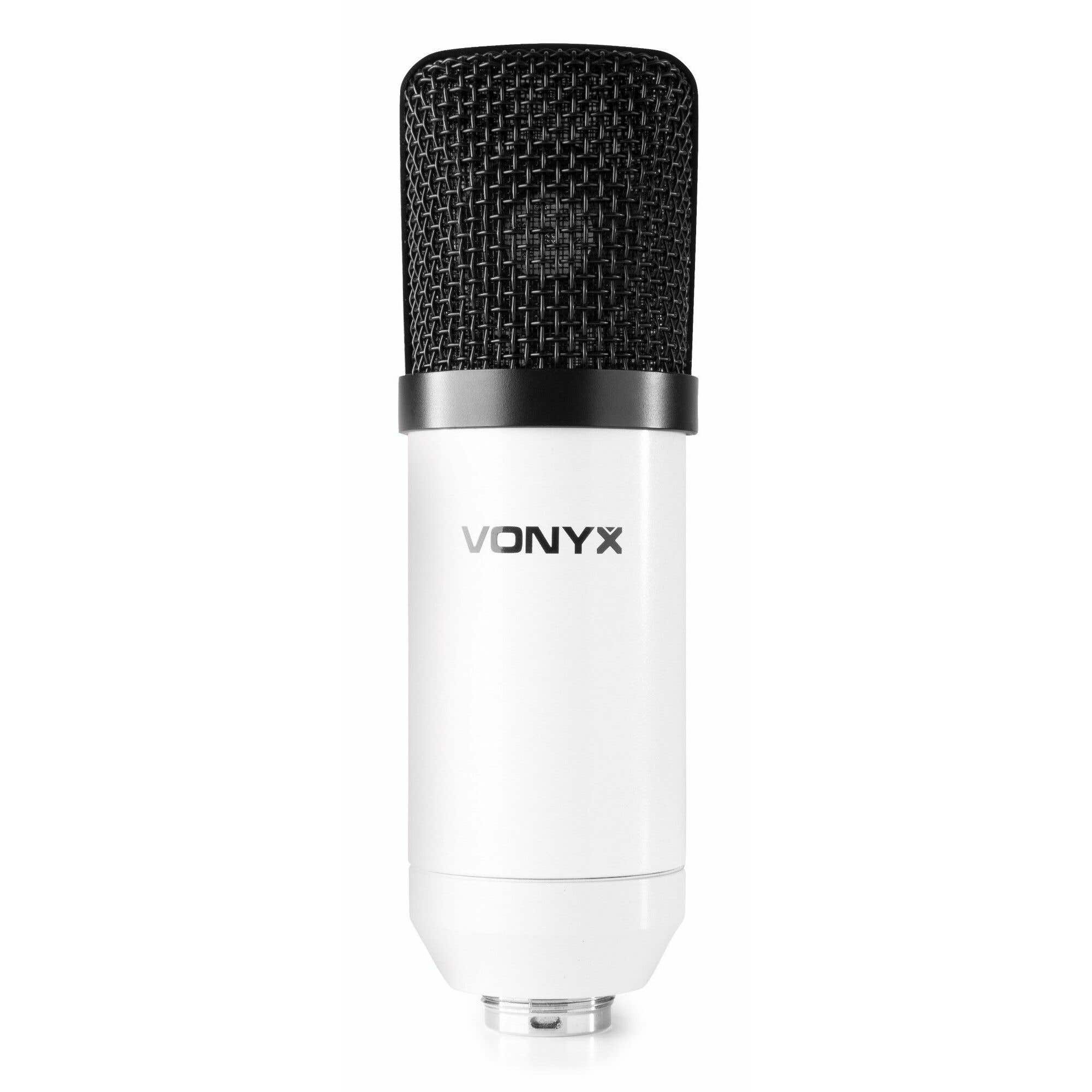 Vonyx CM300W USB-Studio-Kondensatormikrofon – weiß