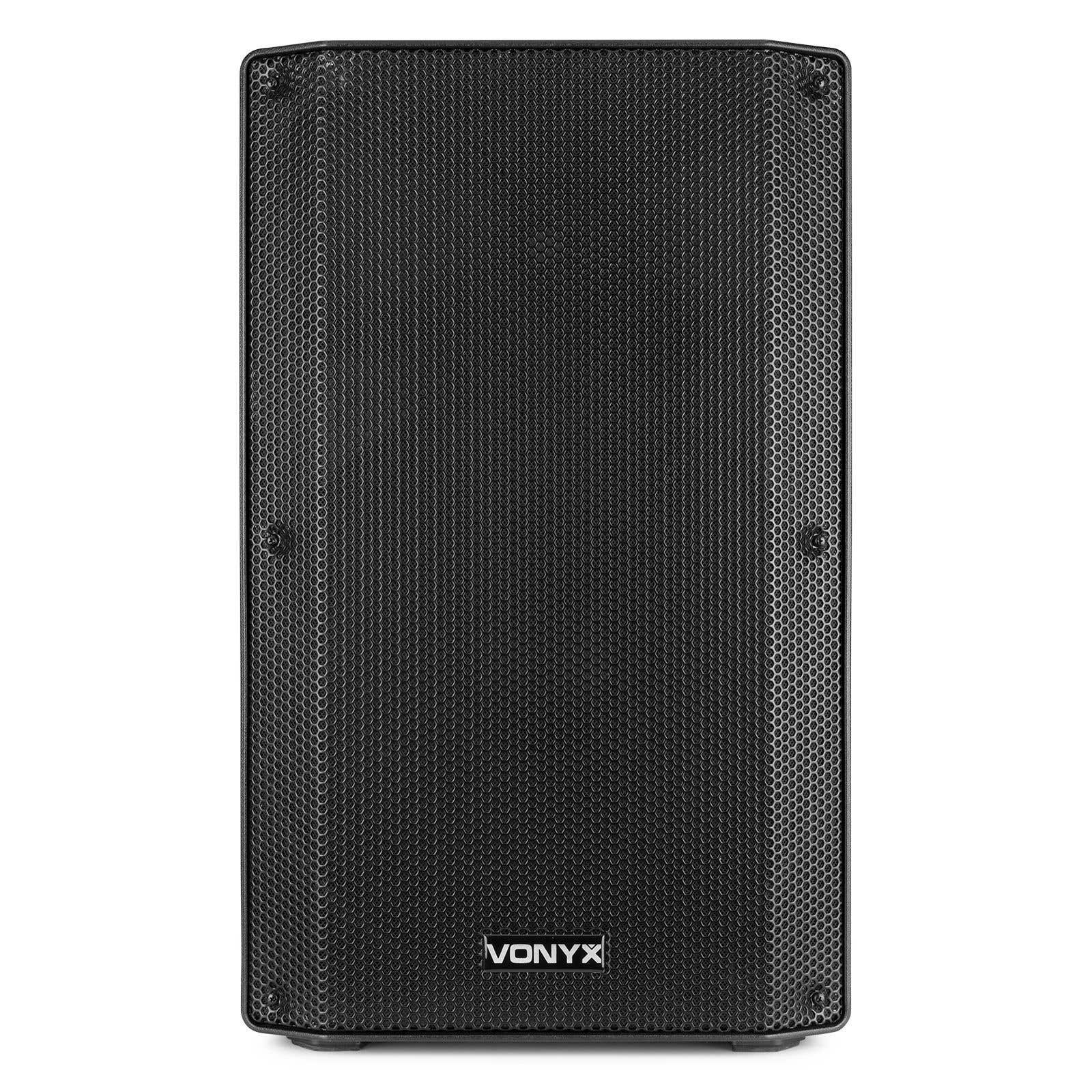 Vonyx VSA500-BP tragbarer Lautsprecher mit Bluetooth und drahtlosem Mikrofon + Headset - 800W