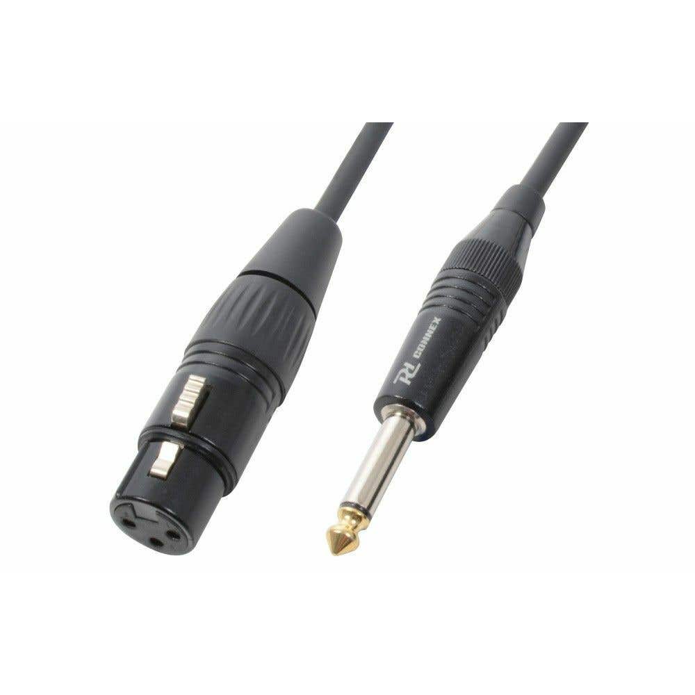 PD Connex XLR (f) - 6,3 Klinkenkabel - 6,0 Meter