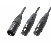 PD Connex Kabel 1x XLR Stecker - 2x XLR Buchse 50 cm