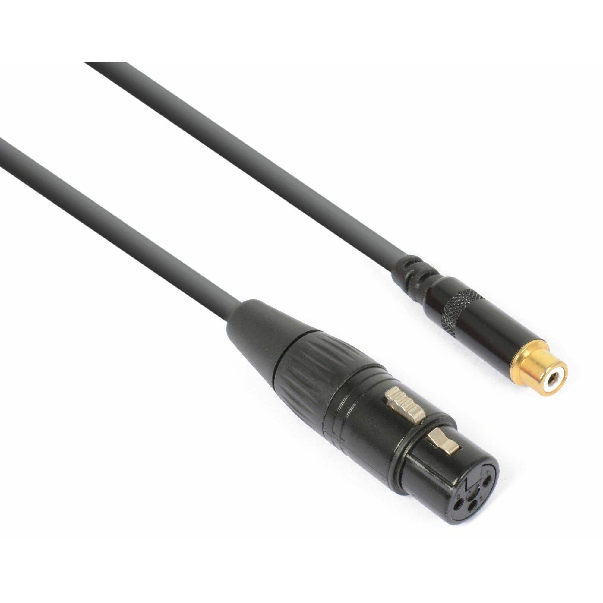 PD Connex Kabel XLR-Buchse - RCA-Buchse 15 cm