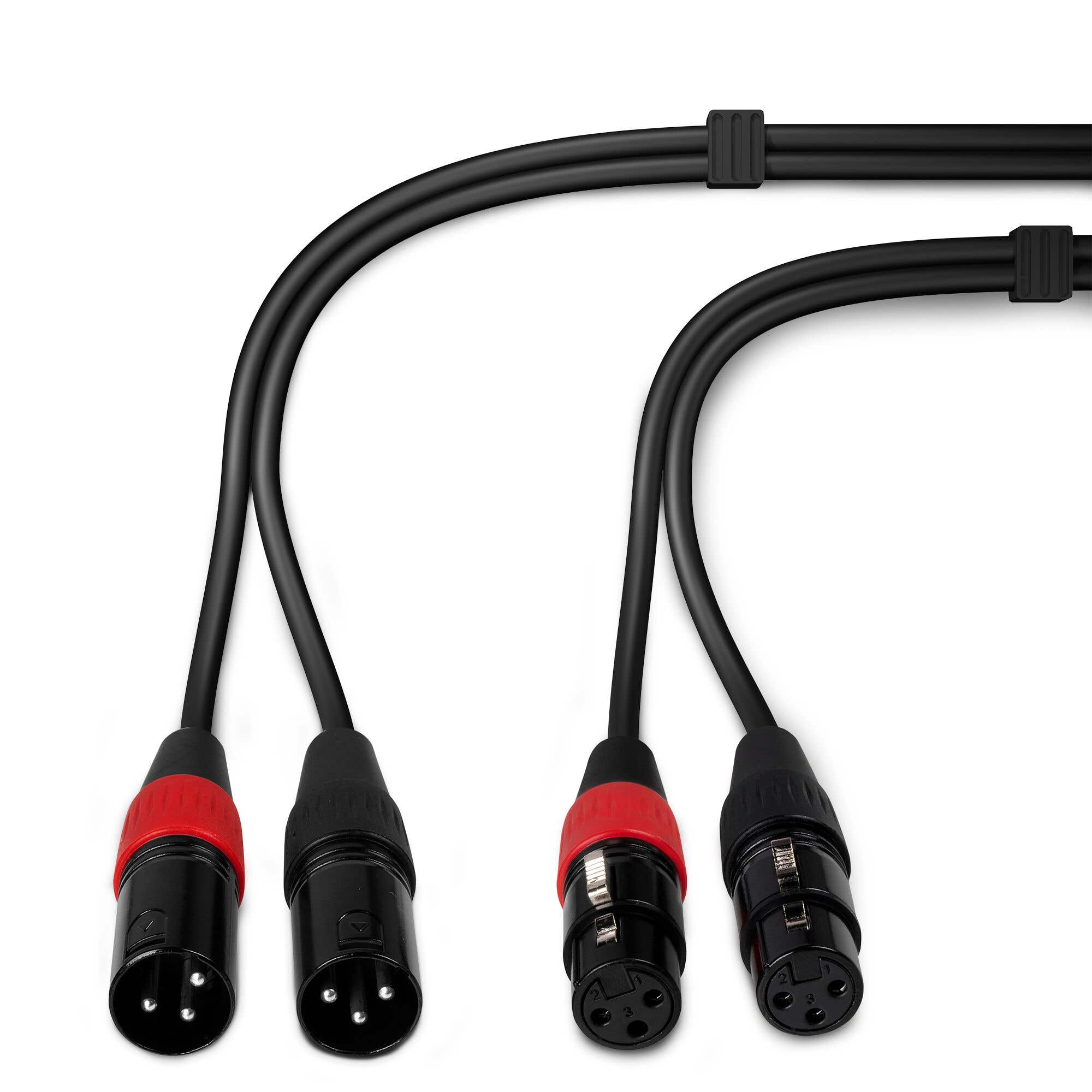 PD Connex CX60-12 XLR Kabel 2x XLR Stecker m/f - 12m