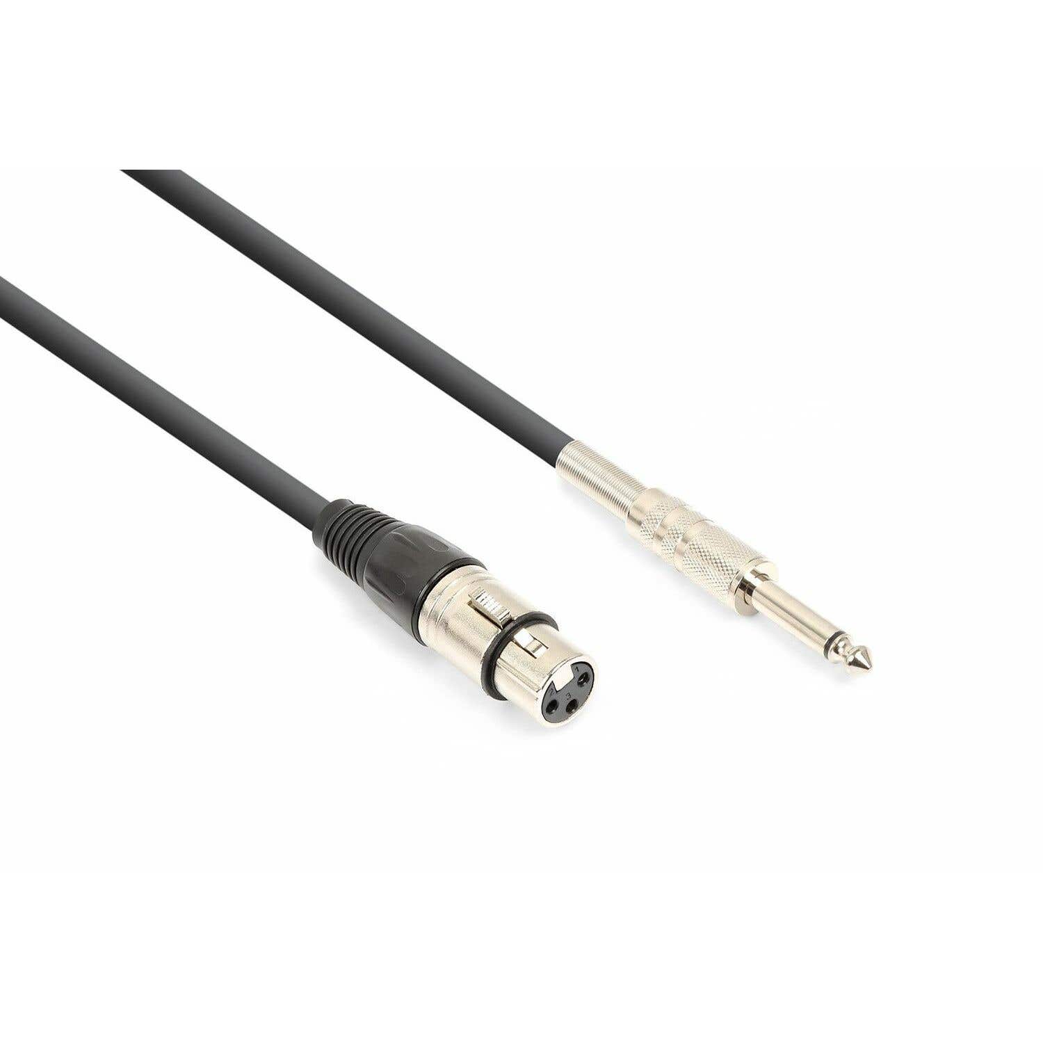 Vonyx Audiokabel XLR (w) auf 6,3 mm Monoklinke - 6 Meter