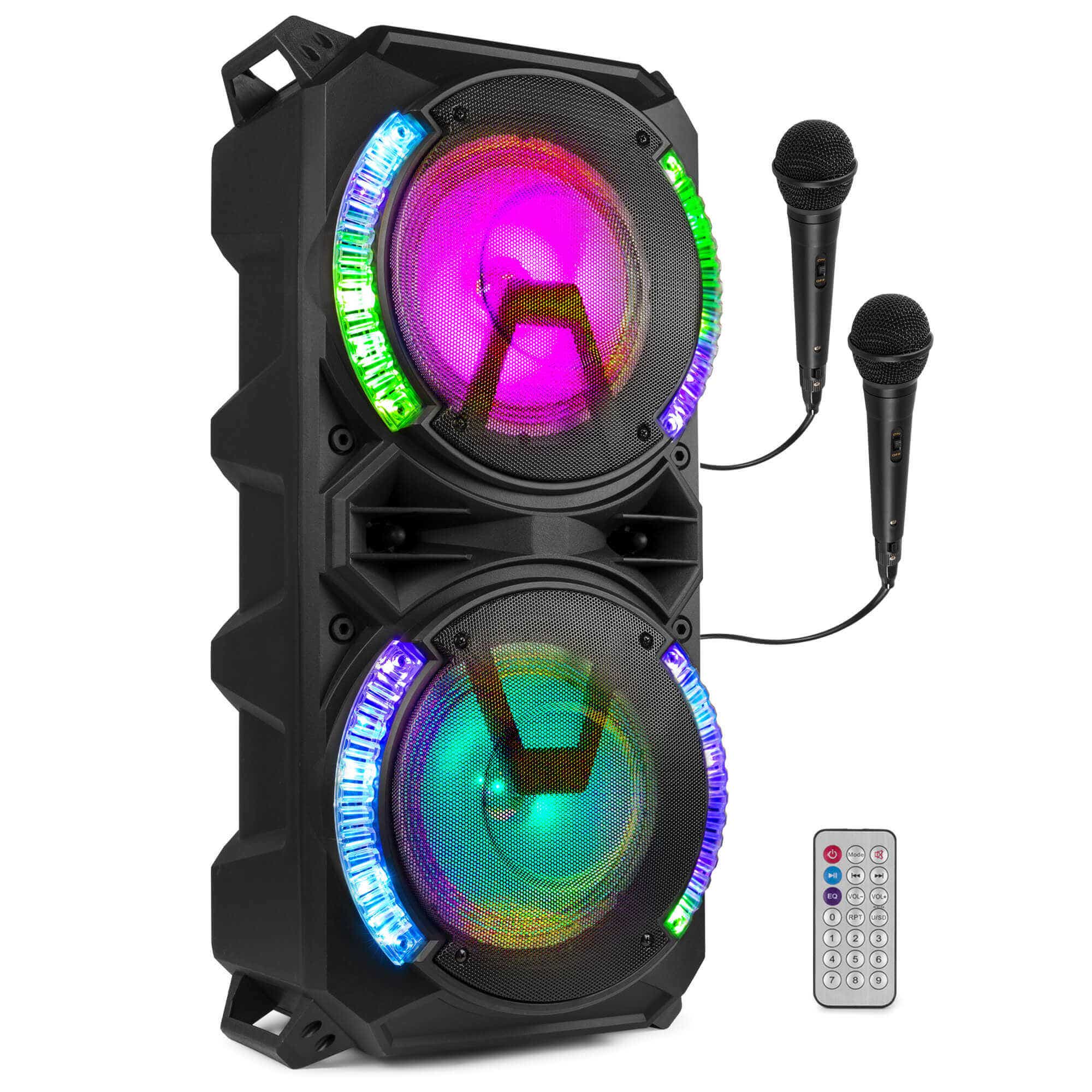 Fenton LIVE280 mobiles Karaoke-Set mit Bluetooth - 900W