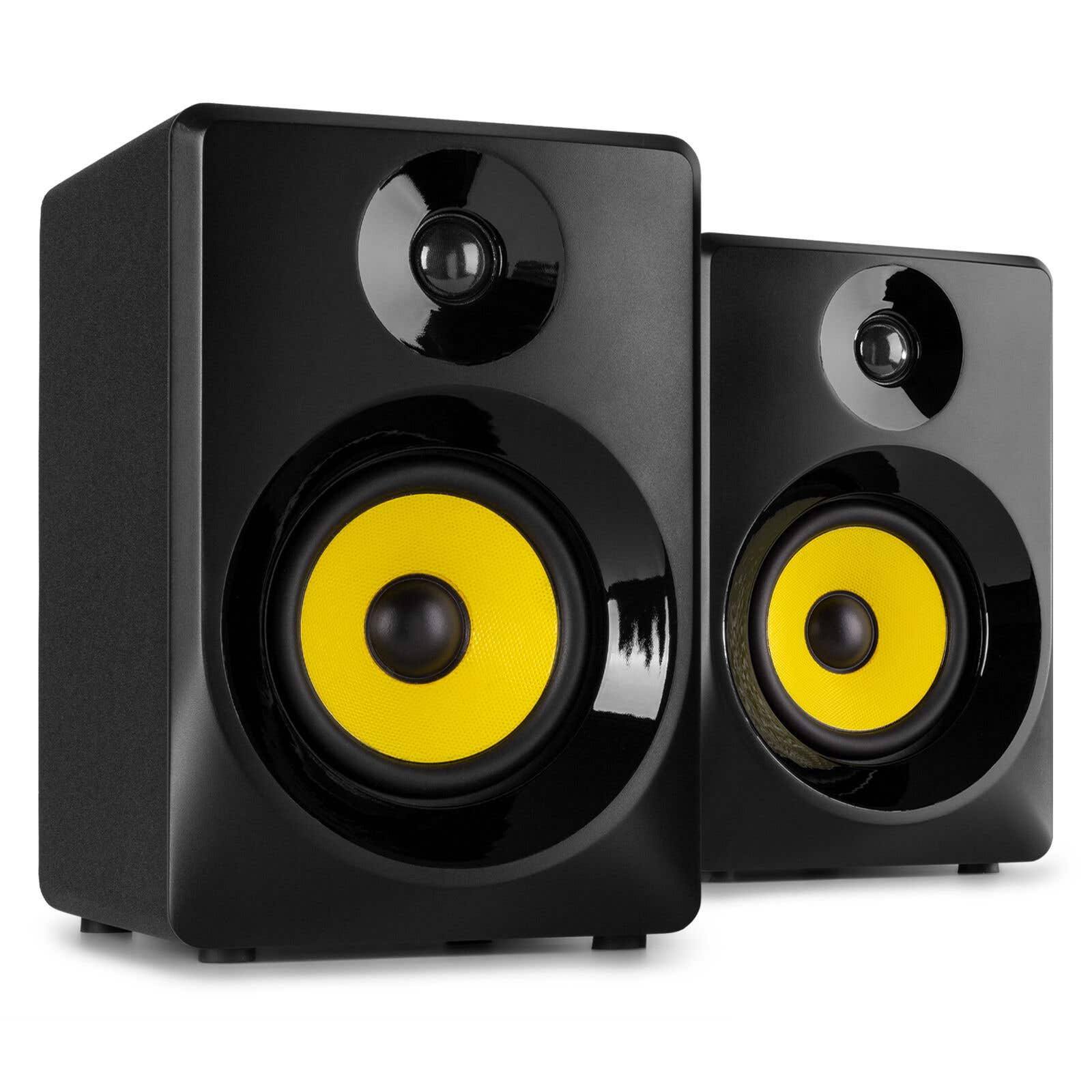 Vonyx SMN40B aktive Studio-Monitor-Lautsprecher 100 Watt – Schwarz