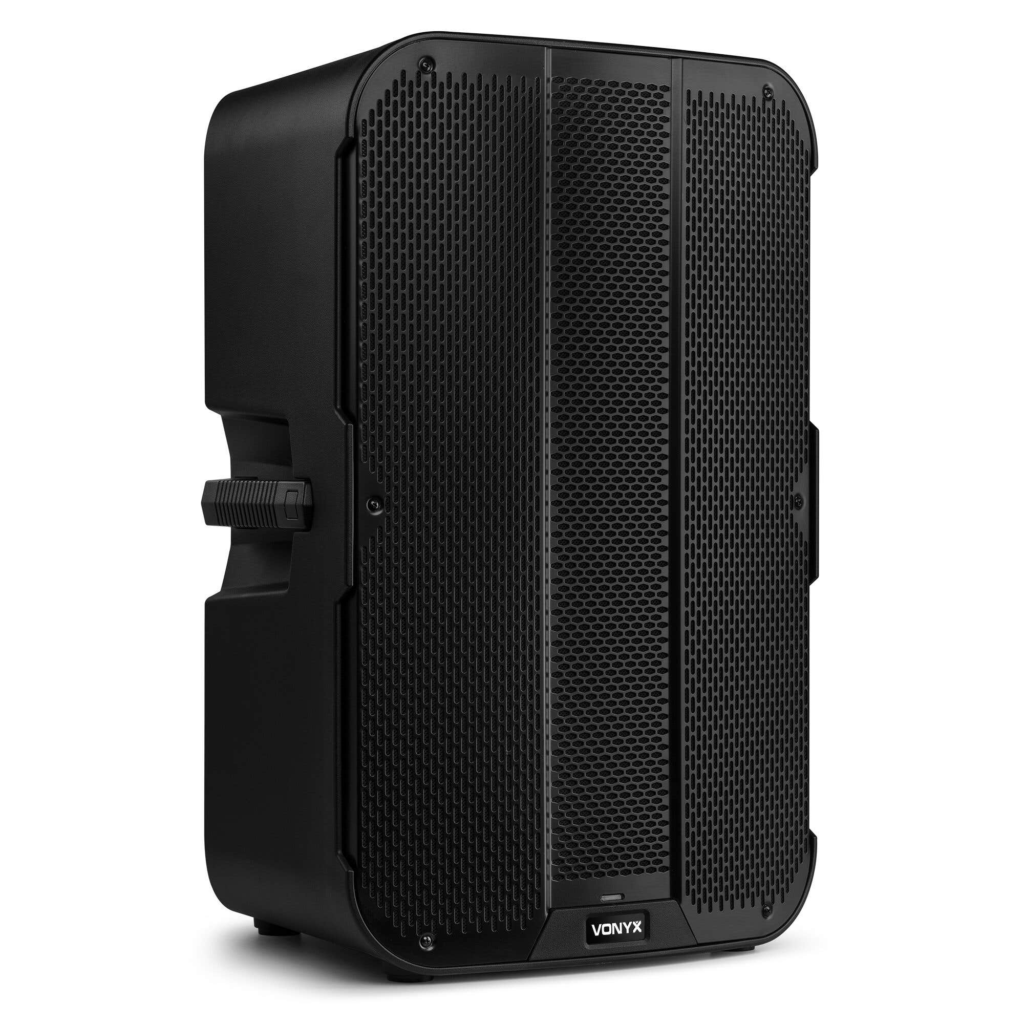 B-Ware - Vonyx VD715A aktiver Lautsprecher - DJ-Lautsprecher mit Bluetooth - 15-Zoll-Lautsprecher mit Bi-Amp - 900W