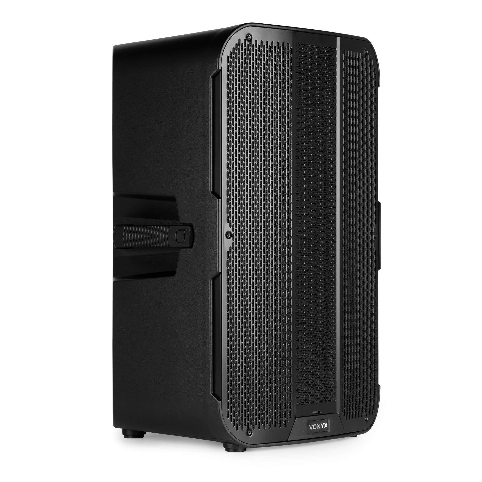 Vonyx VD715A aktiver Lautsprecher - DJ-Lautsprecher mit Bluetooth - 15-Zoll-Lautsprecher mit Bi-Amp - 900W