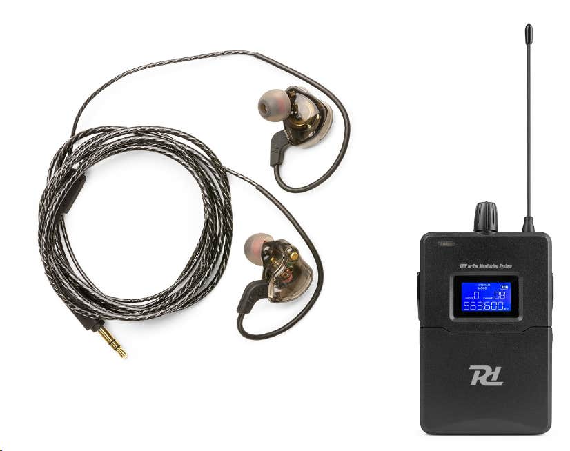 Power Dynamics PD810R - UHF Taschensendermikrofon