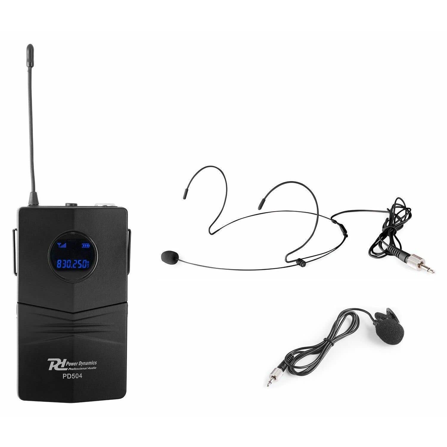 Power Dynamics PD504BP Taschensender für PD504-Serie