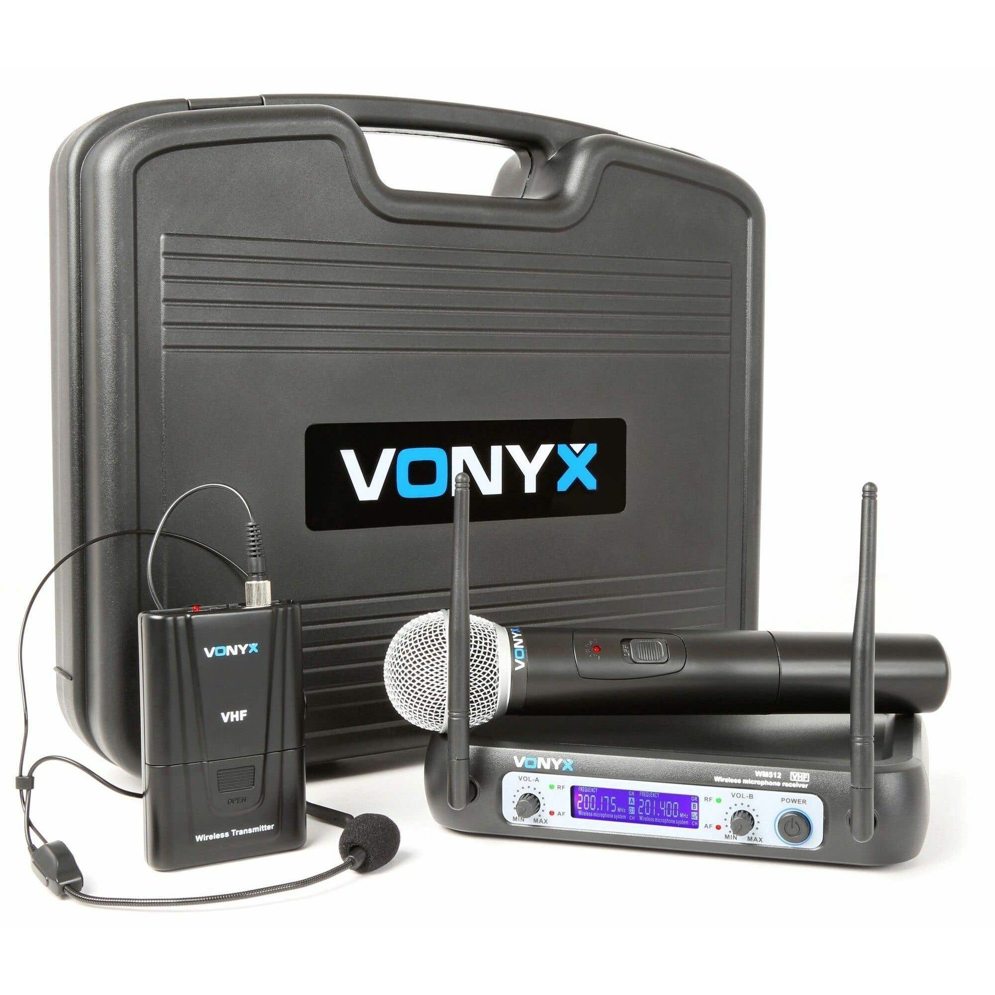Vonyx WM512C Funkmikrofon VHF - dual