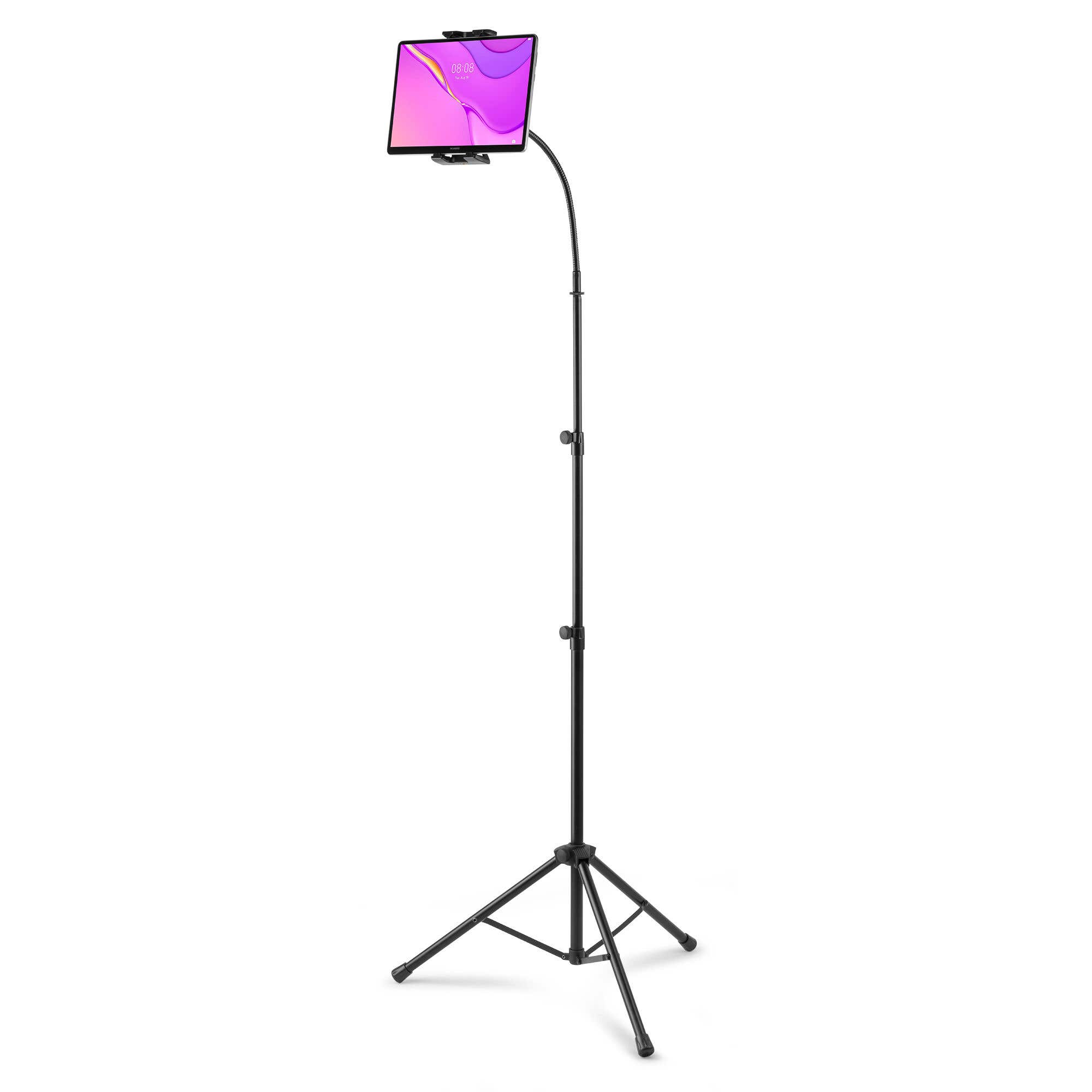 Vonyx S10TH Tablet-Halterung für Mikrofonständer – iPad-Ständer – faltbar und verstellbar