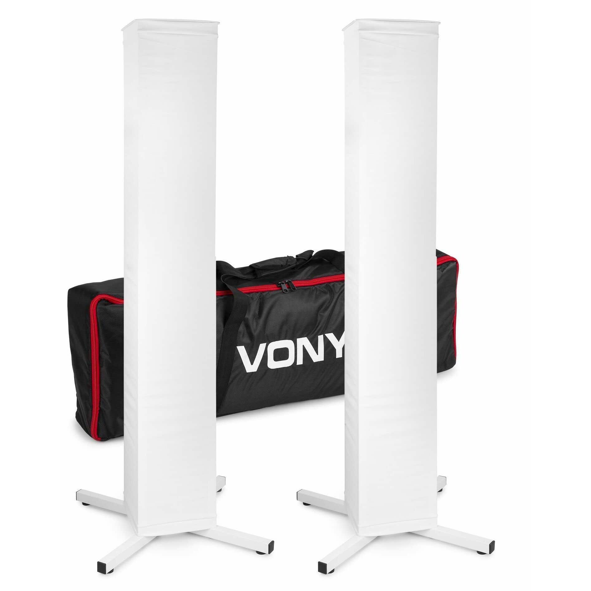 B-Ware - Vonyx DJP165 Lautsprecherständer mit Abdeckungen und Tasche