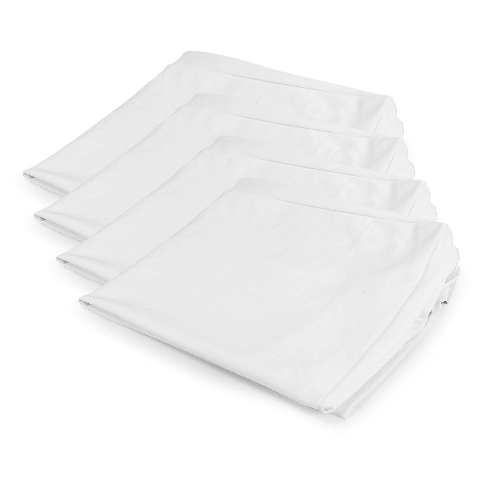 Vonyx Lycra-Tuch-Set für Vonyx DB2 / DB2B DJ-Pulte – weiß