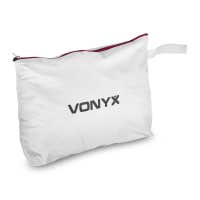 Vonyx - DB5 Ersatz Lycra Tuch Husse für DJ Tisch - Weiß