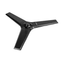 Vonyx MPS-B67T Dreieckige Bodenplatte - Universal - 70 kg belastbar - M20 Gewinde - Schwarz