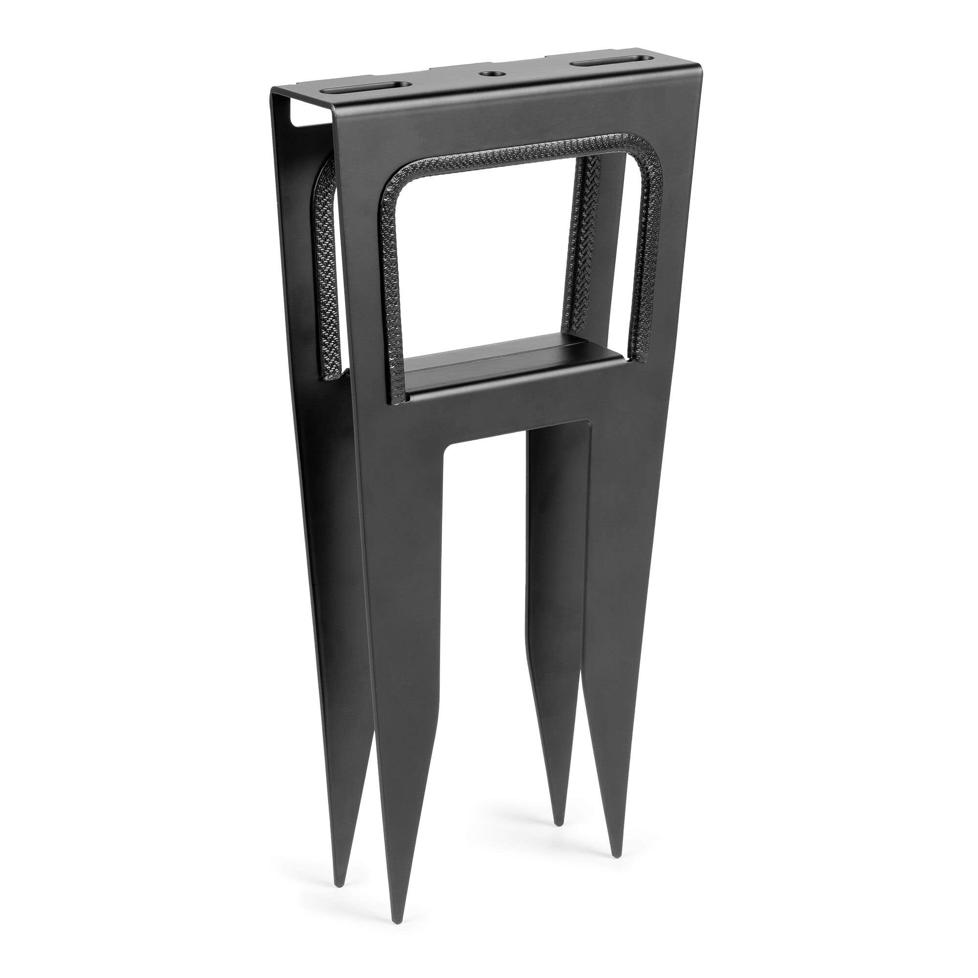 BeamZ Pro GroundFix40 Bodenanker für Lichteffekte - Für weichen Untergrund - 4 Spikes - Schwarz