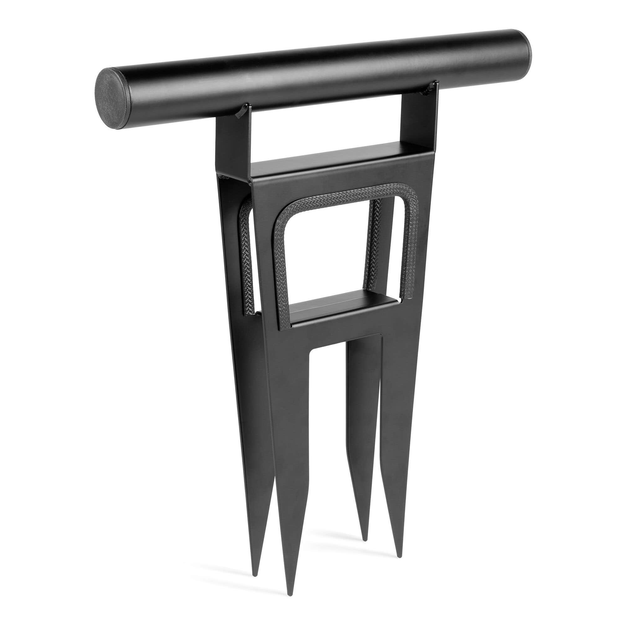 BeamZ Pro GroundFix41 Bodenanker für weichen Untergrund - 4 Spikes und 50 mm Rohr - Schwarz