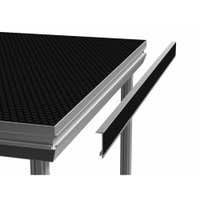 Power Dynamics SKIRT100 Aluminium-Abrollprofil + Klettverschluss 97 cm