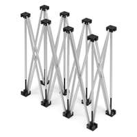 Power Dynamics Beine für D750 Bühnenstufe - 100 x 36 x 60 cm - Tragbar und klappbar - Alu