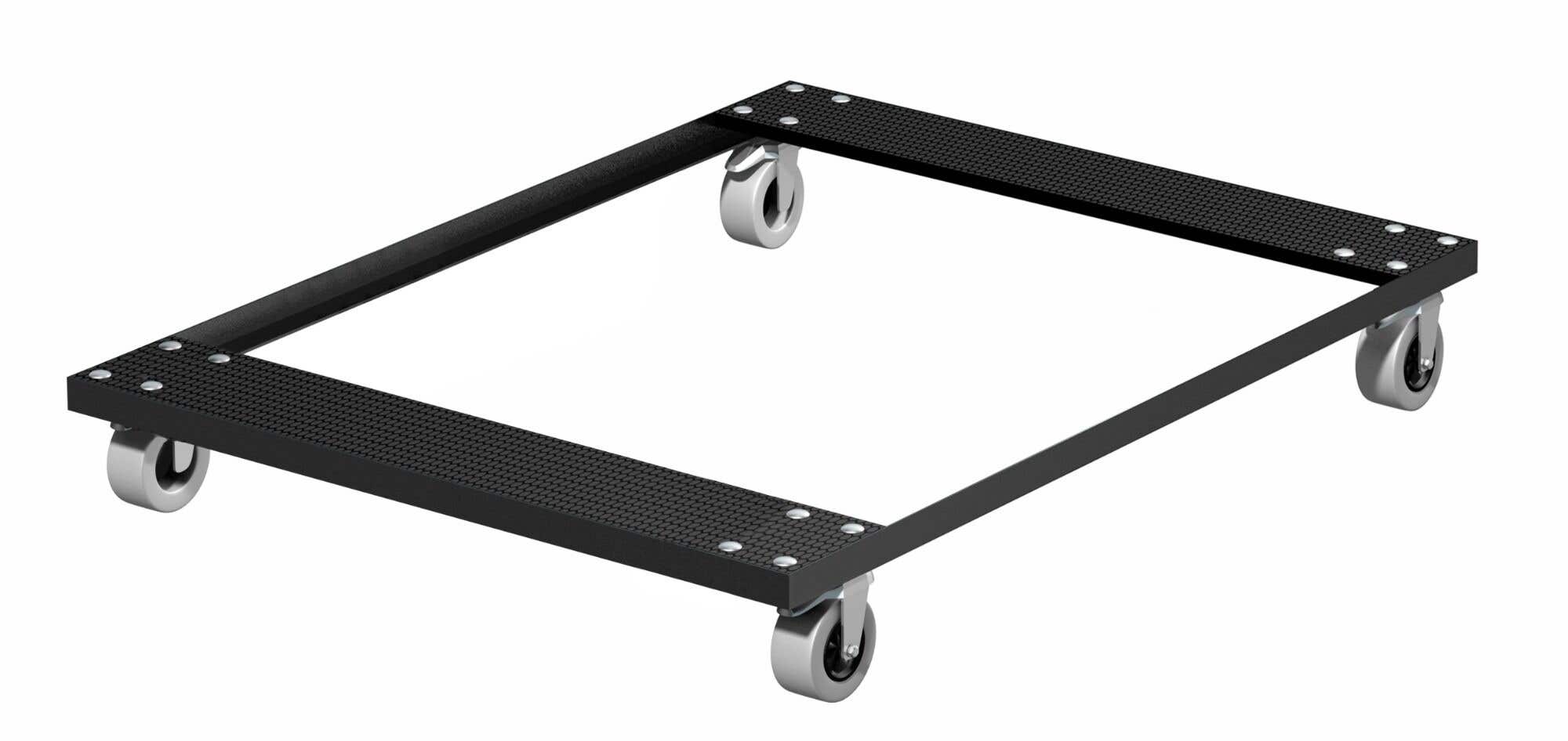 Power Dynamics Transportwagen für 1 x 1 Meter D750 Bühnenelemente – 200 kg max.