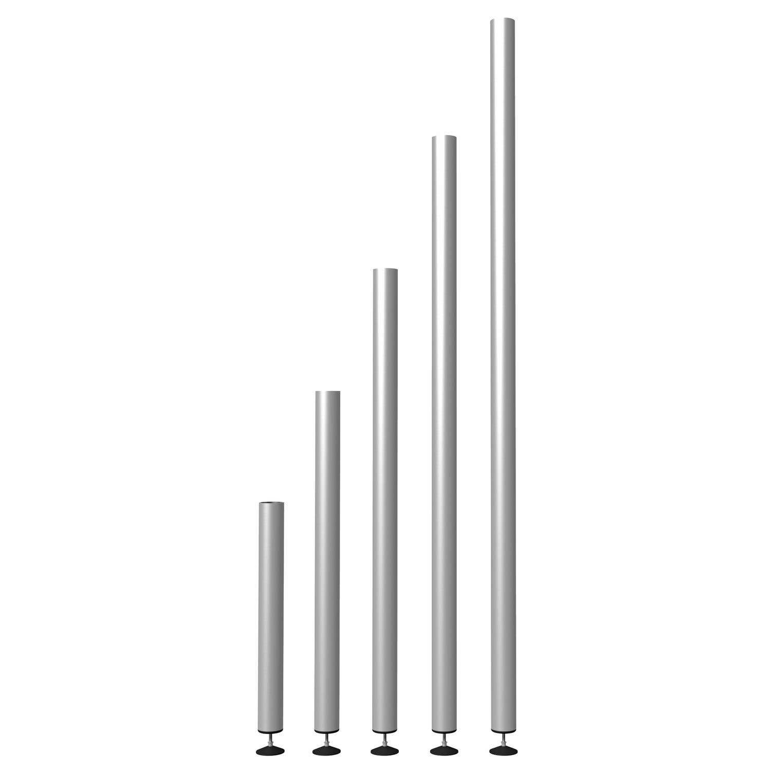 Power Dynamics verstellbare Bühnenfüße Rund 50-53 cm (4er Set)