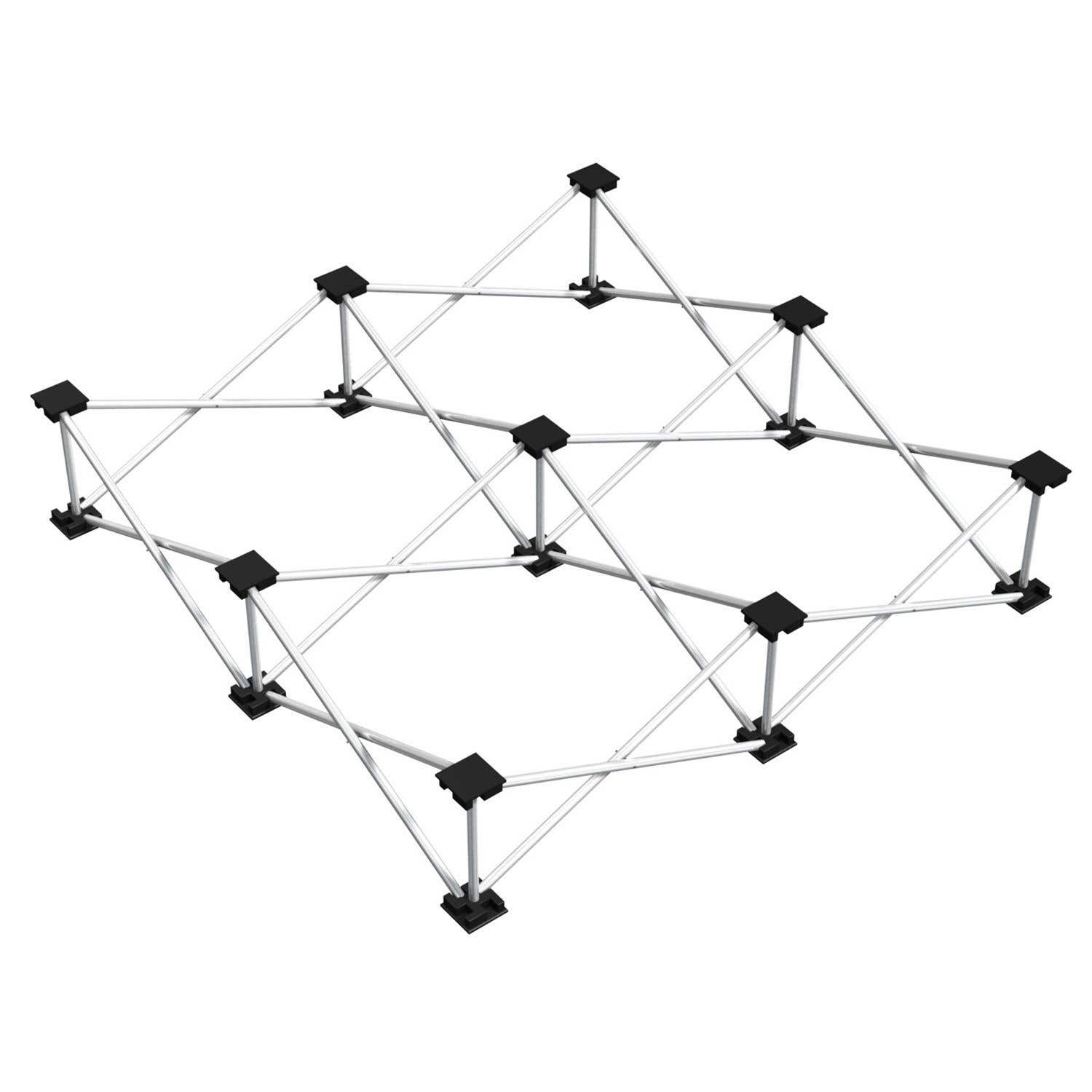 Power Dynamics Spider Deck750 Riser 100 x 100 x 20 cm – Alu