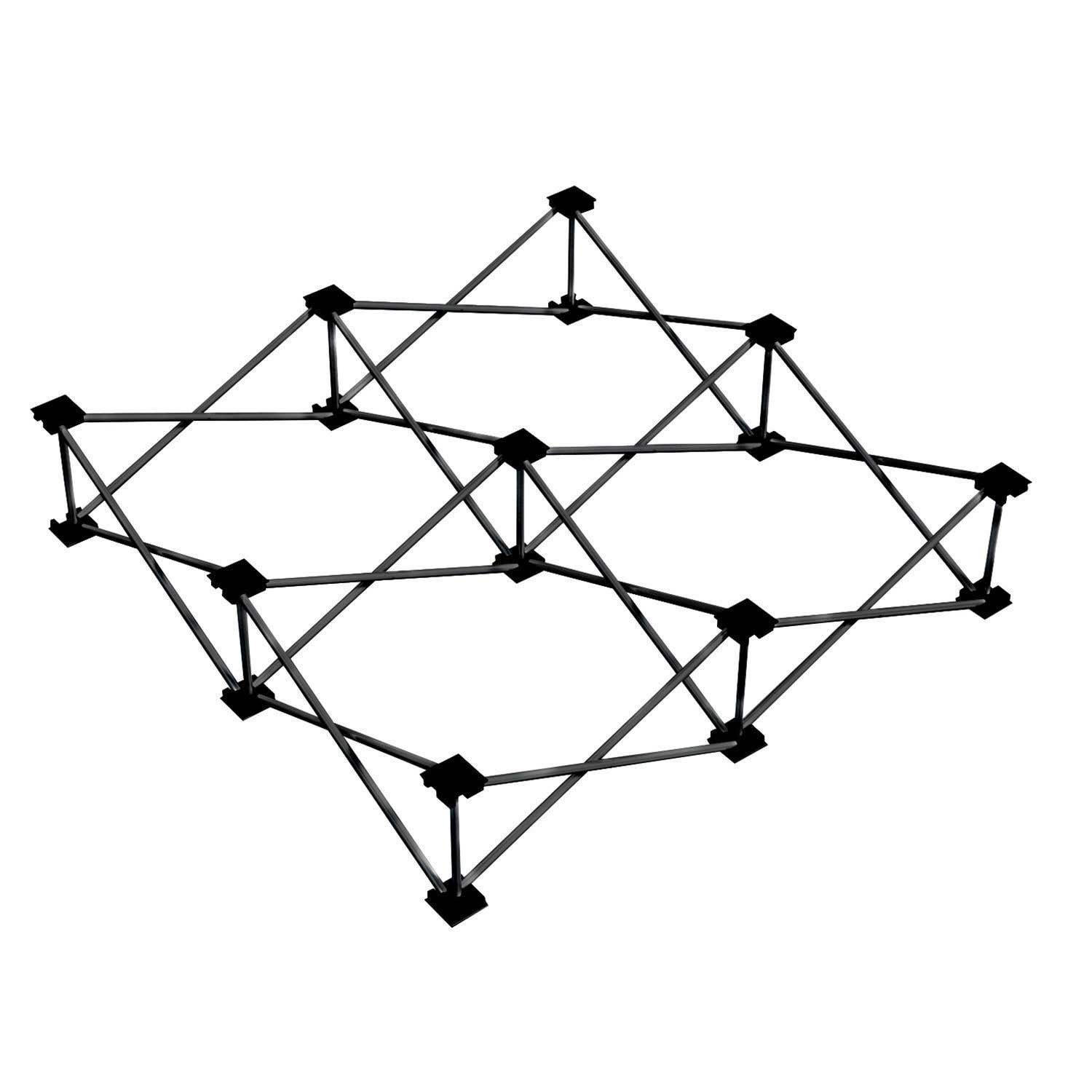 Power Dynamics Spider Deck750 Riser 100 x 100 x 20 cm – Schwarz