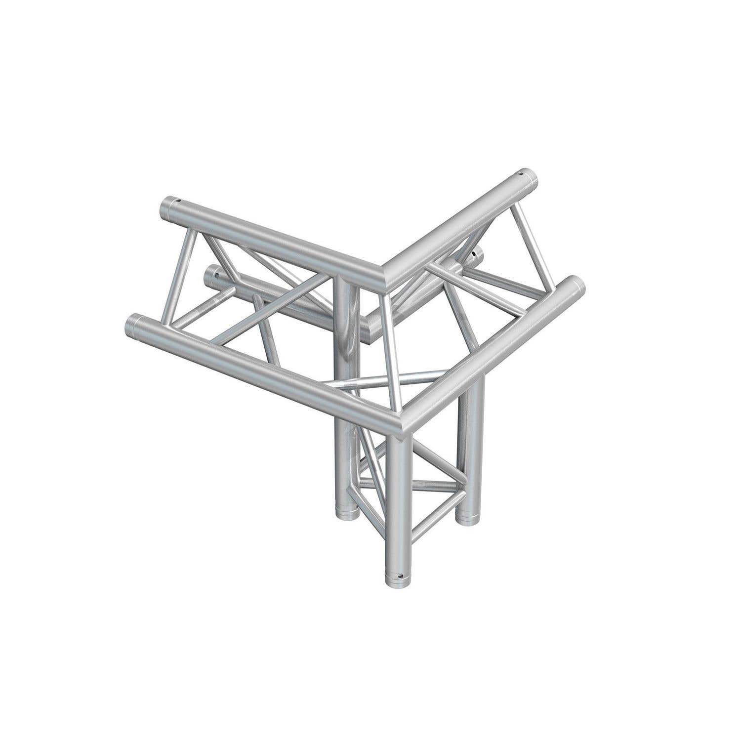 BeamZ Truss P33-C31 Dreieckstraverse 90° 3-Wege-Winkel - Apex oben rechts