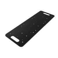 B-Ware - BeamZ UBP99 Universal Grundplatte 99x33cm - Schwarz