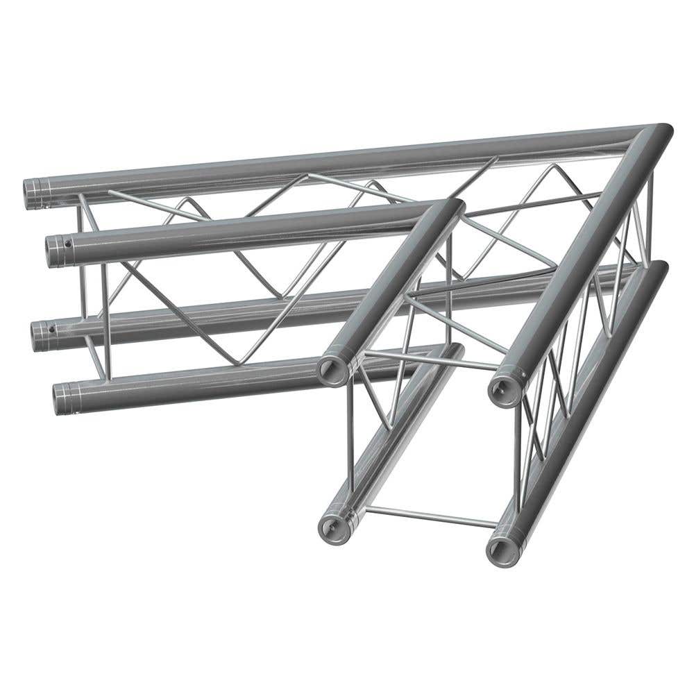 BeamZ Deco Truss P24-C20 Vierkanttraverse 60° 2-Wege-Winkel