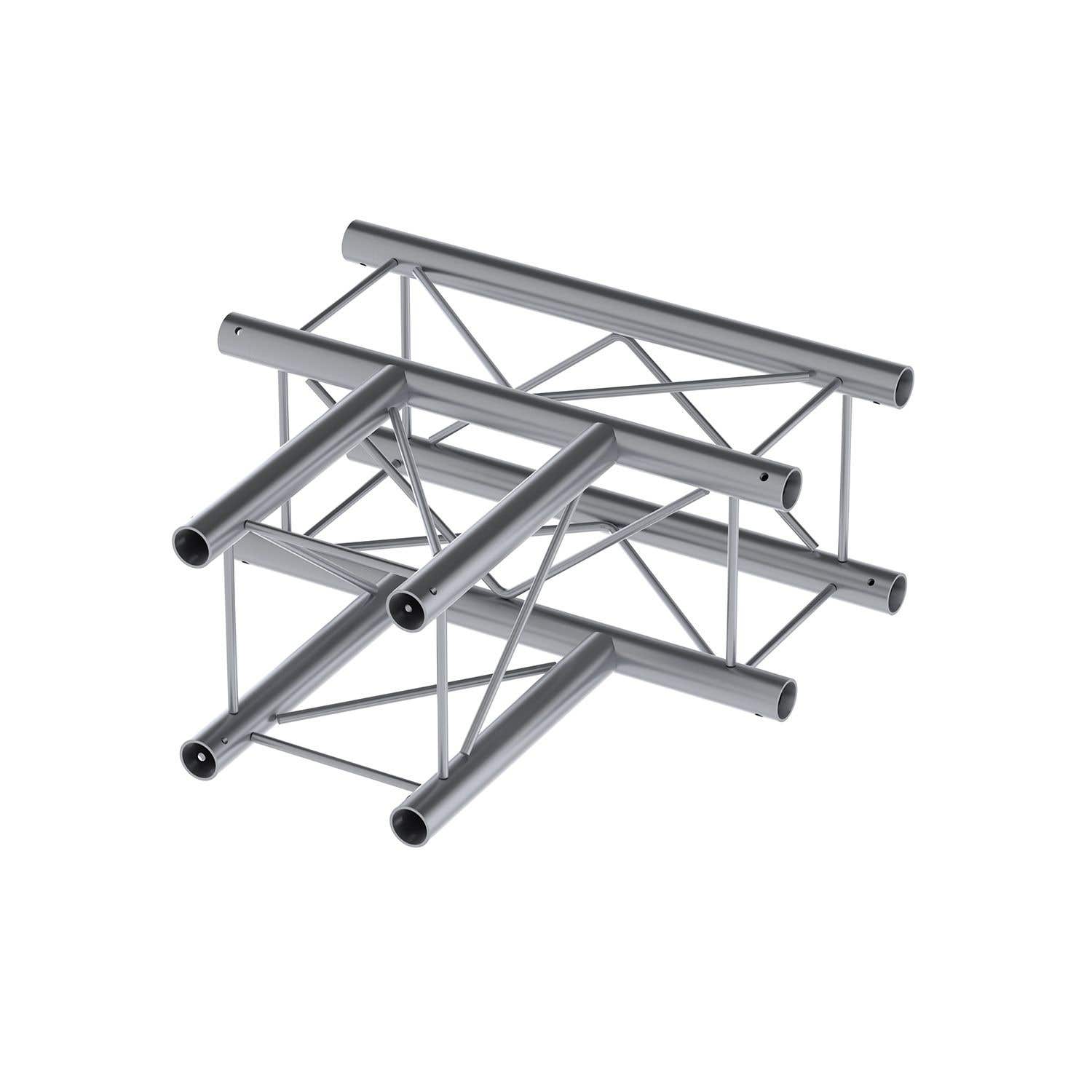BeamZ Deco Truss P24-T35 Vierkanttraverse T-Stück 3-Wege-Eckstück