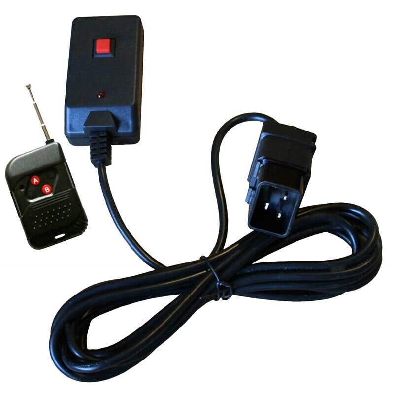 E-Lektron 2 in 1 Fernbedienung - Für N-410 RGB Nebelmaschine - Kabelgebunden und kabellos